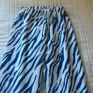 Aviator nation tiger print sweat pants